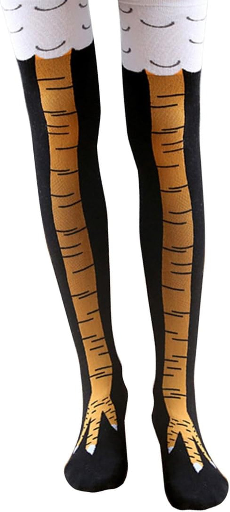 Women's Fleece-Lined High Waist Thermal Leggings - Translucent Thick Warm Pantyhose for Winter
