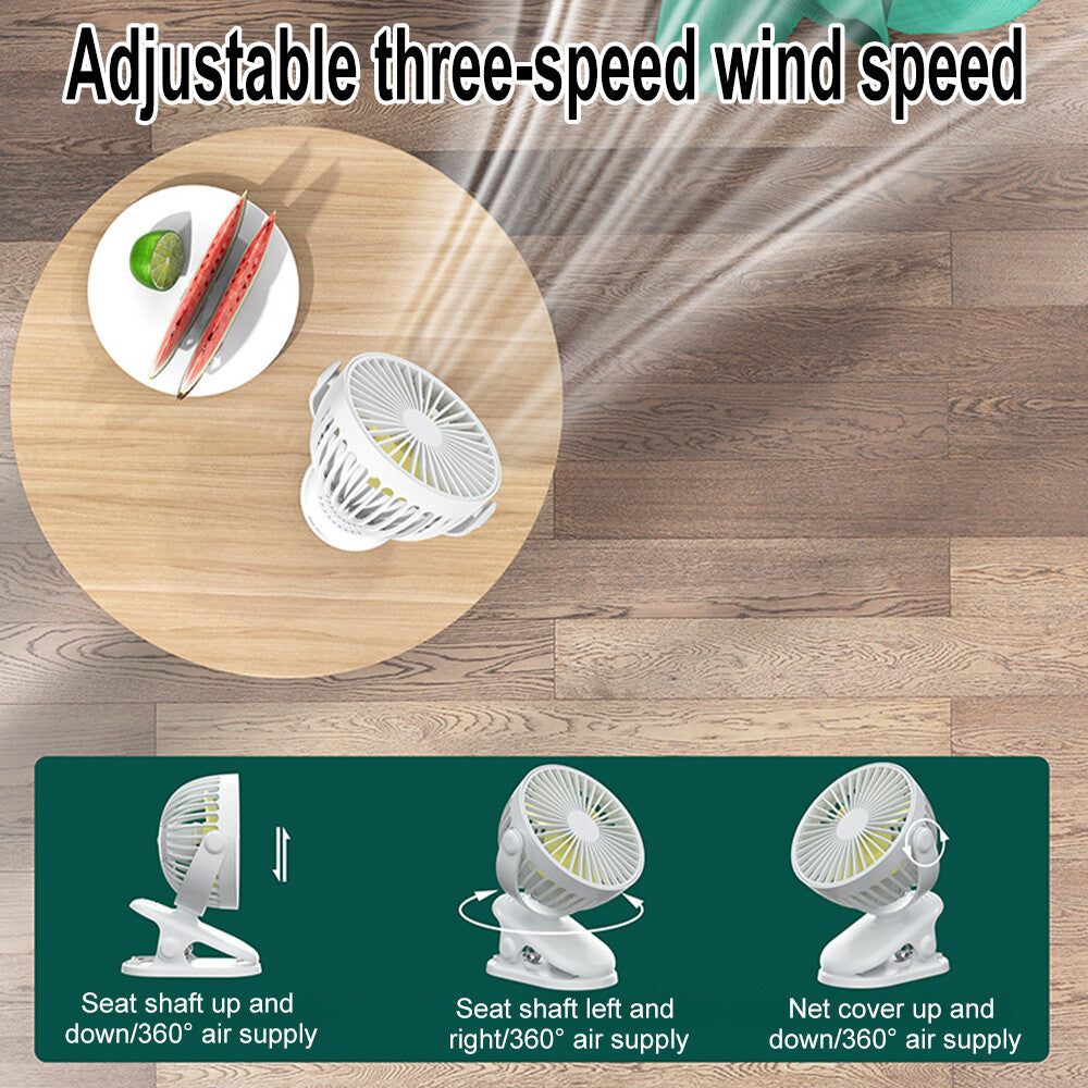 Neckband Fan Bladeless Lazy Neck Hanging Cooler USB Rechargeable Portable Fan UK