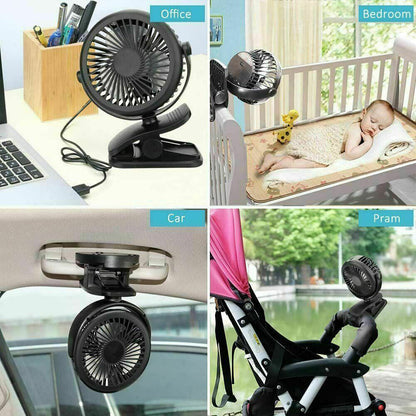 Neckband Fan Bladeless Lazy Neck Hanging Cooler USB Rechargeable Portable Fan UK