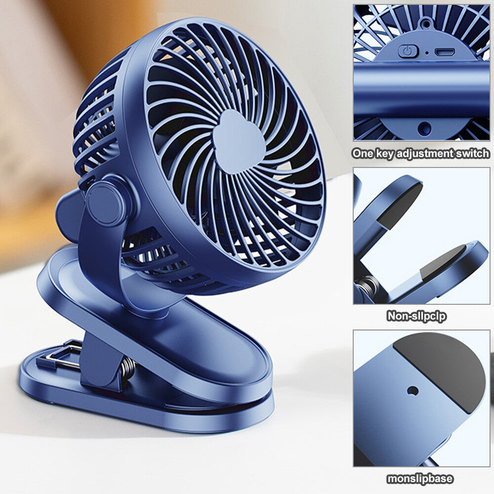 Neckband Fan Bladeless Lazy Neck Hanging Cooler USB Rechargeable Portable Fan UK