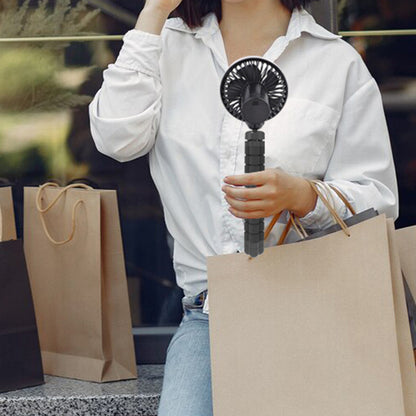 Neckband Fan Bladeless Lazy Neck Hanging Cooler USB Rechargeable Portable Fan UK