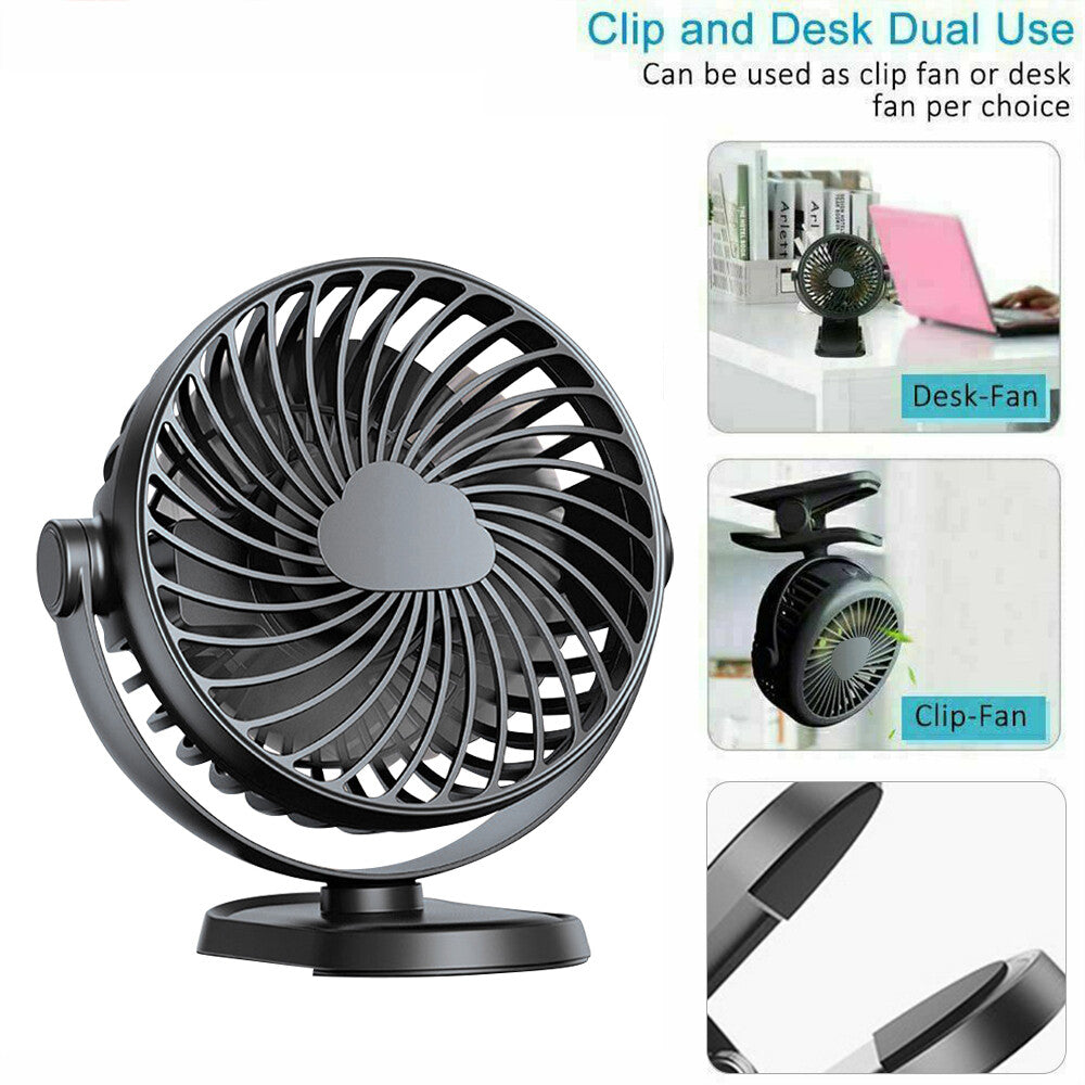 Neckband Fan Bladeless Lazy Neck Hanging Cooler USB Rechargeable Portable Fan UK