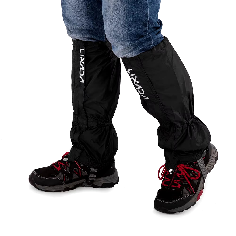 Lixada Gaiters Outdoor Skiing Camping Hiking Climbing Waterproof Snow Legging Windproof Teekking Desert Snow Boots Shoe Cover