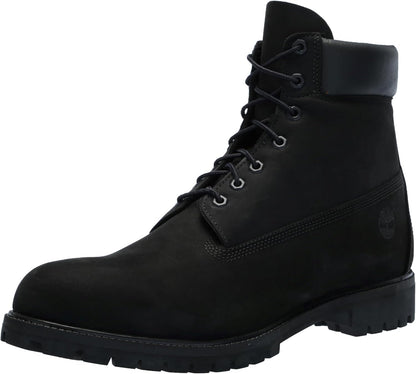 Men's 6-Inch Premium Waterproof Lace-Up Boots - Rugged Durability Meets Modern Comfort