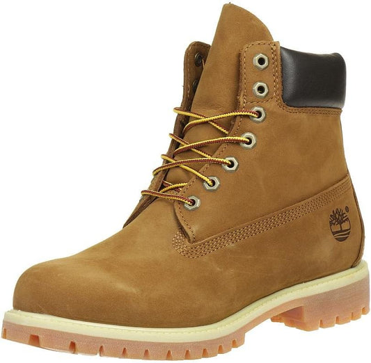 Men's 6-Inch Premium Waterproof Lace-Up Boots - Rugged Durability Meets Modern Comfort