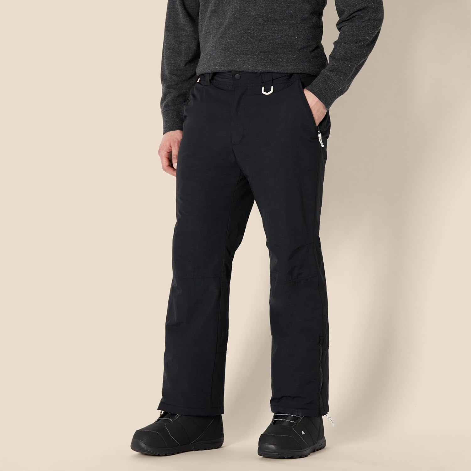 Men's Premium Insulated Water-Resistant Ski and Snowboard Trousers for Ultimate Winter Performance