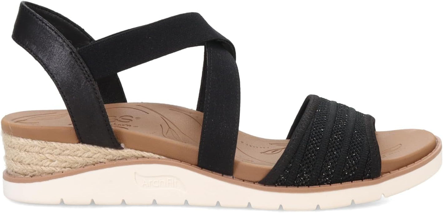 Step into Comfort and Style with Women's Arch Fit Beach Kiss Sandals