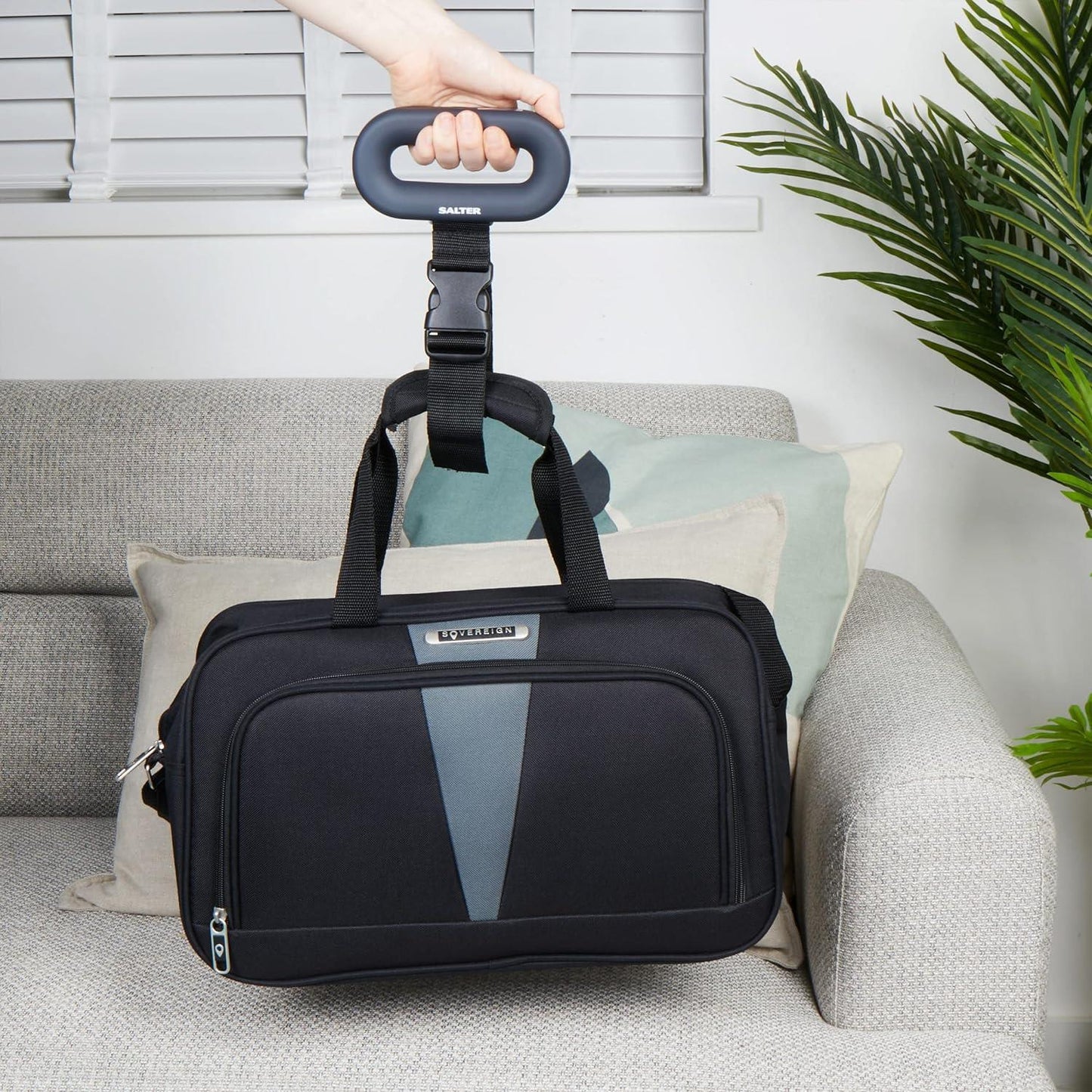 Salter Digital Travel Portable Handheld Weighing Luggage Scales Suitcase Bag
