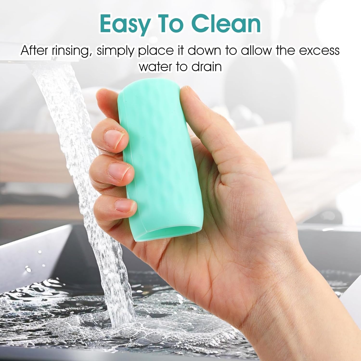 10 Pack Elastic Sleeves for Leak Proofing Silicone Bottle Covers, Travel Essentials, Fits Various Travel Size Bottles