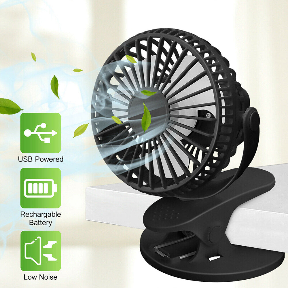 Neckband Fan Bladeless Lazy Neck Hanging Cooler USB Rechargeable Portable Fan UK