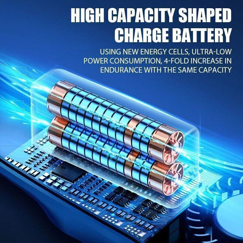 Neckband Fan Bladeless Lazy Neck Hanging Cooler USB Rechargeable Portable Fan UK
