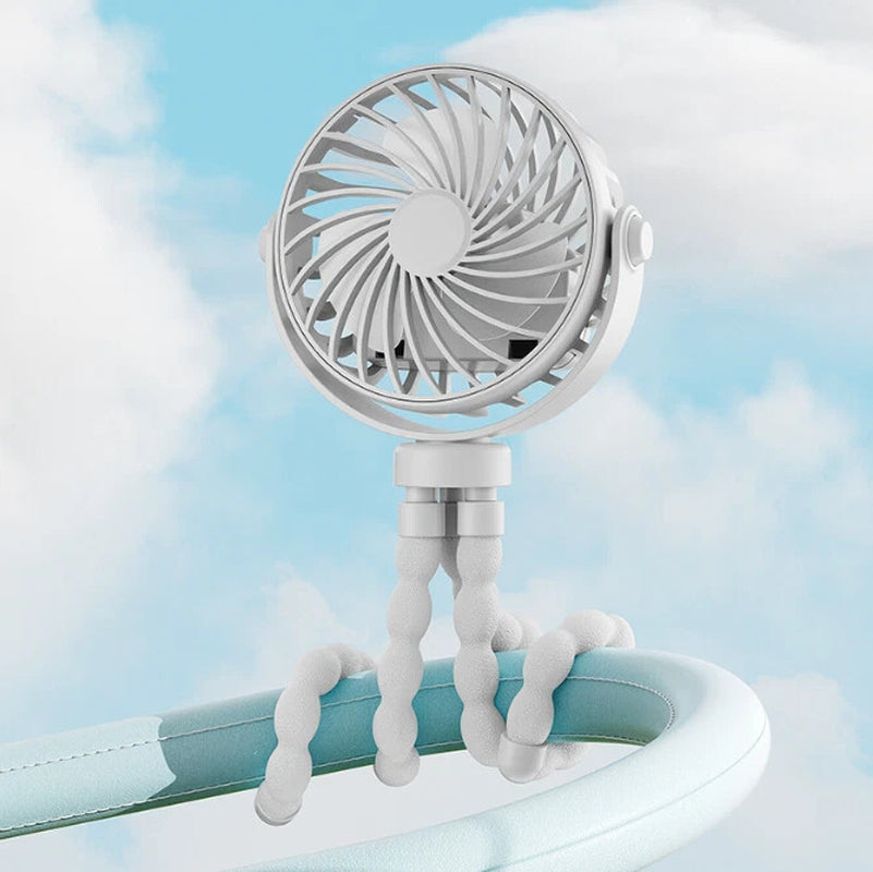 Neckband Fan Bladeless Lazy Neck Hanging Cooler USB Rechargeable Portable Fan UK