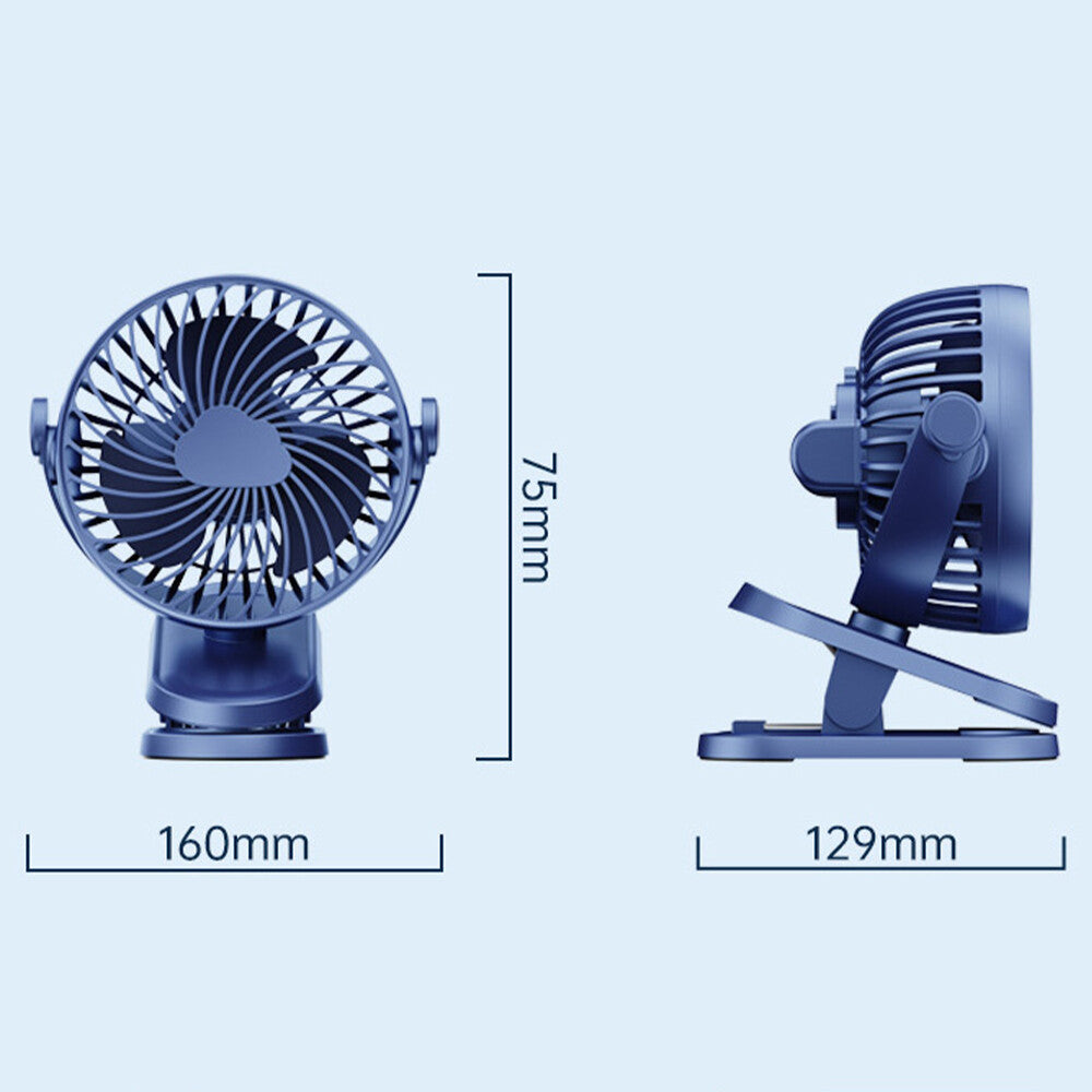 Neckband Fan Bladeless Lazy Neck Hanging Cooler USB Rechargeable Portable Fan UK