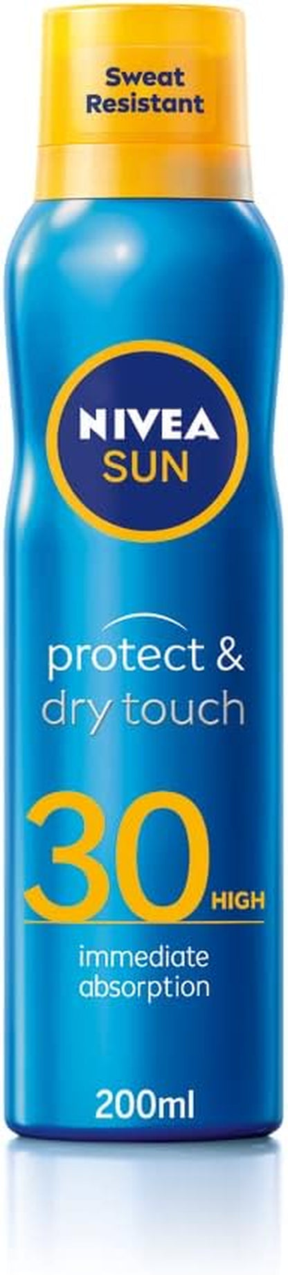 SUN after Sun Moisturising Soothing Lotion (400 Ml), Cooling Moisturiser with Aloe Vera, Naturally Soothing after Sun Care & SUN Protect & Dry Touch Cooling Sun Mist SPF30 (200 Ml)