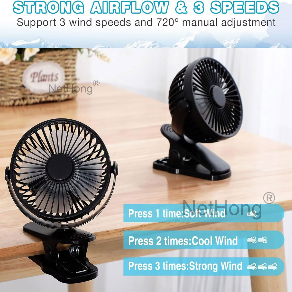 Neckband Fan Bladeless Lazy Neck Hanging Cooler USB Rechargeable Portable Fan UK