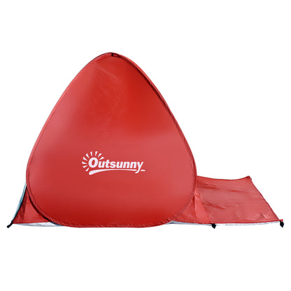 Beach Tent Instant Camping Portable Pop up Automatic Carry Case Blue Hiking