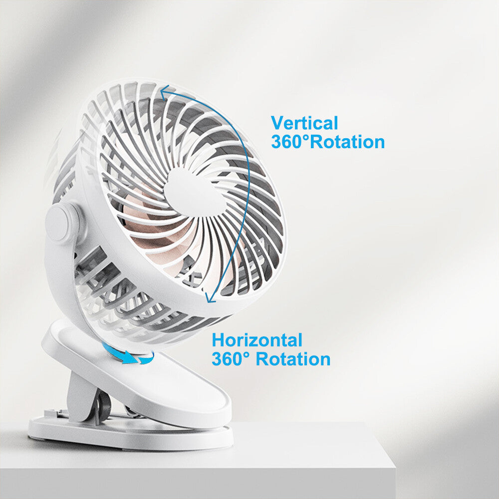 Neckband Fan Bladeless Lazy Neck Hanging Cooler USB Rechargeable Portable Fan UK