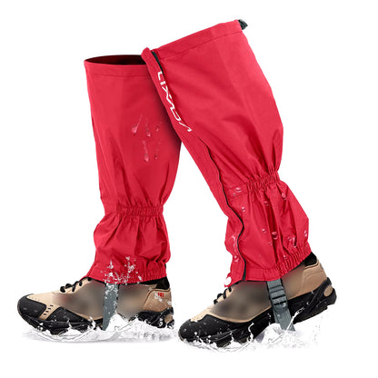 Lixada Gaiters Outdoor Skiing Camping Hiking Climbing Waterproof Snow Legging Windproof Teekking Desert Snow Boots Shoe Cover