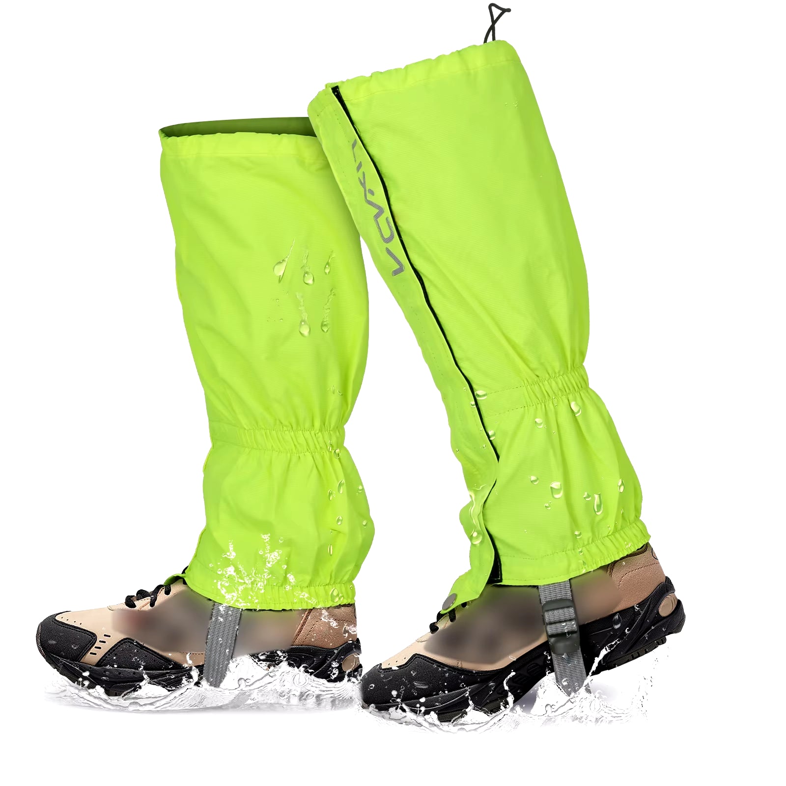Lixada Gaiters Outdoor Skiing Camping Hiking Climbing Waterproof Snow Legging Windproof Teekking Desert Snow Boots Shoe Cover