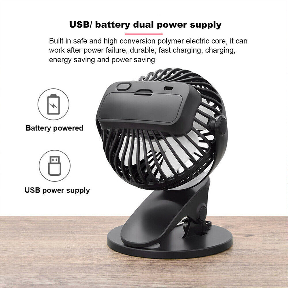Neckband Fan Bladeless Lazy Neck Hanging Cooler USB Rechargeable Portable Fan UK