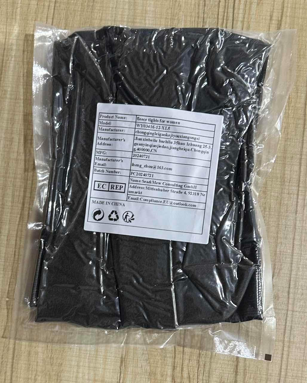 Women's Fleece-Lined High Waist Thermal Leggings - Translucent Thick Warm Pantyhose for Winter