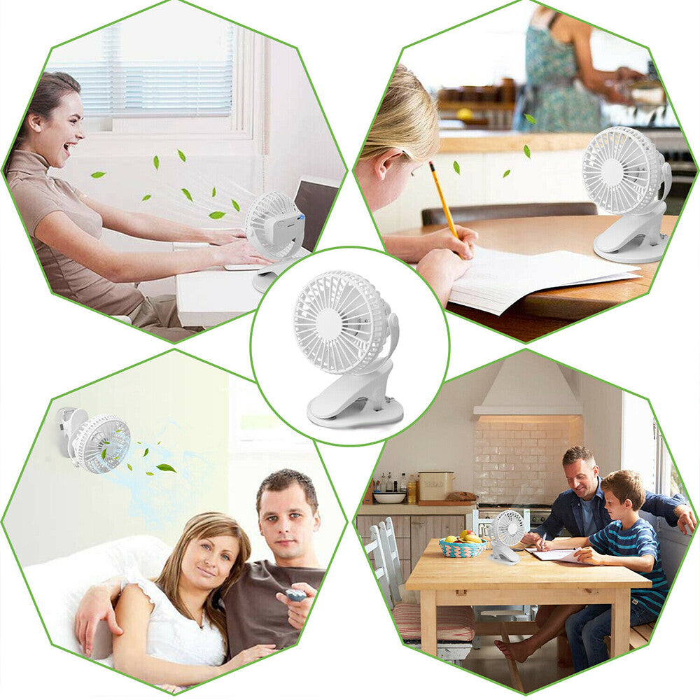 Neckband Fan Bladeless Lazy Neck Hanging Cooler USB Rechargeable Portable Fan UK