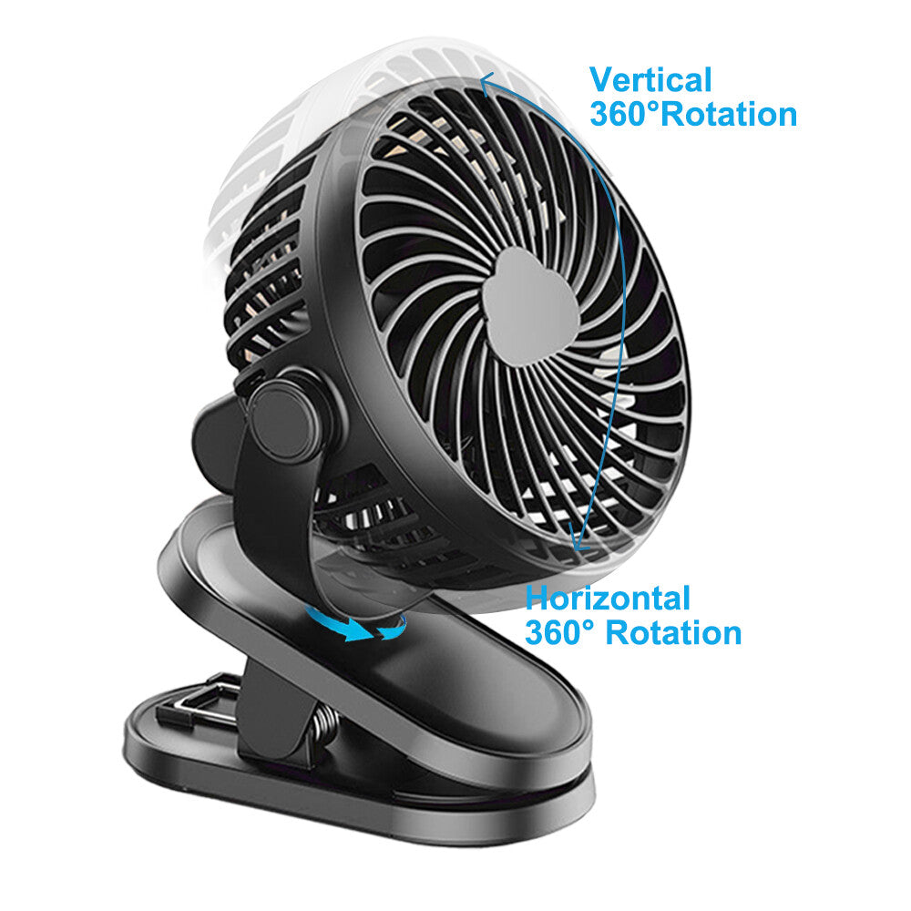 Neckband Fan Bladeless Lazy Neck Hanging Cooler USB Rechargeable Portable Fan UK
