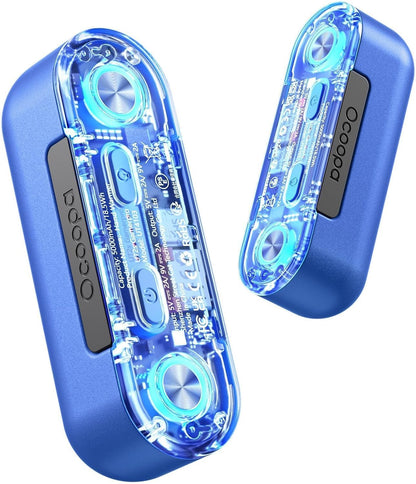OCOOPA UT2S Rechargeable Magnetic Hand Warmers - Dual 5000mAh Units with 4 Adjustable Heat Settings, Rapid 2-Second Heating, and USB-C Power Bank Functionality for Outdoor and Gaming Enthusiasts