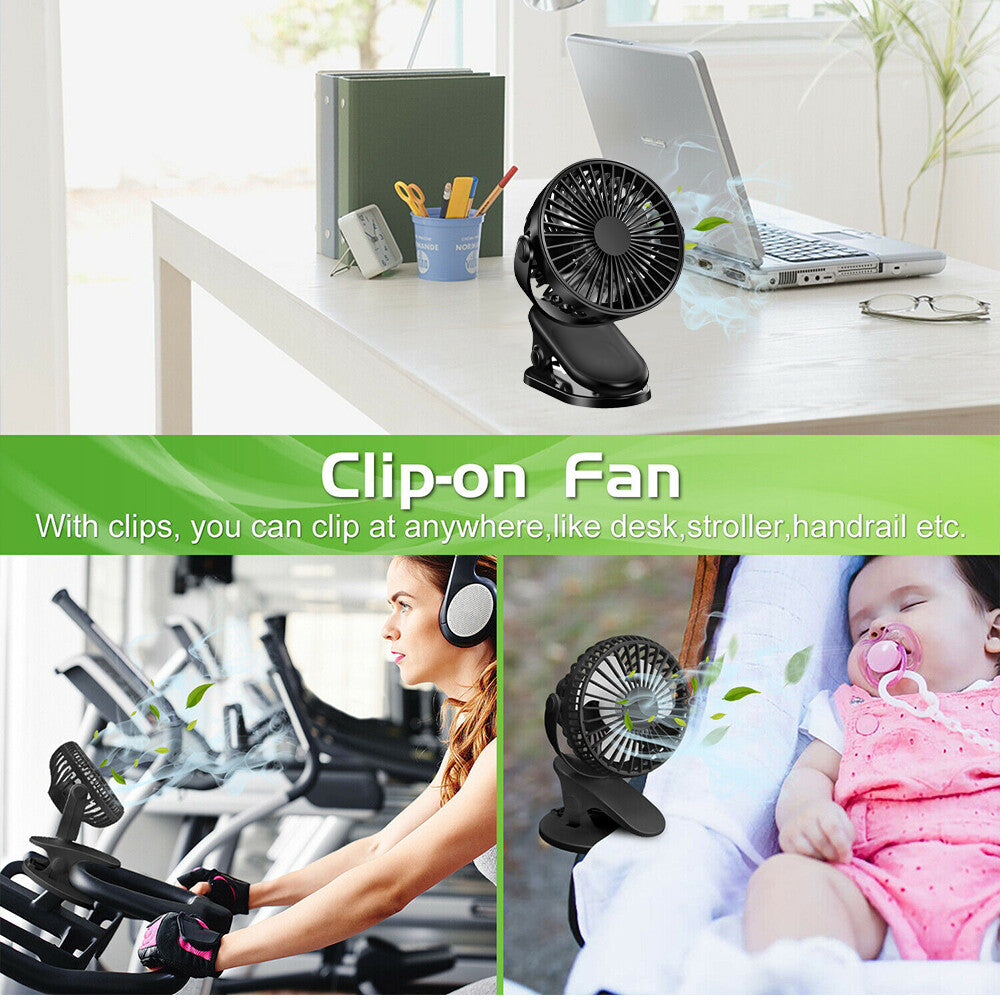 Neckband Fan Bladeless Lazy Neck Hanging Cooler USB Rechargeable Portable Fan UK