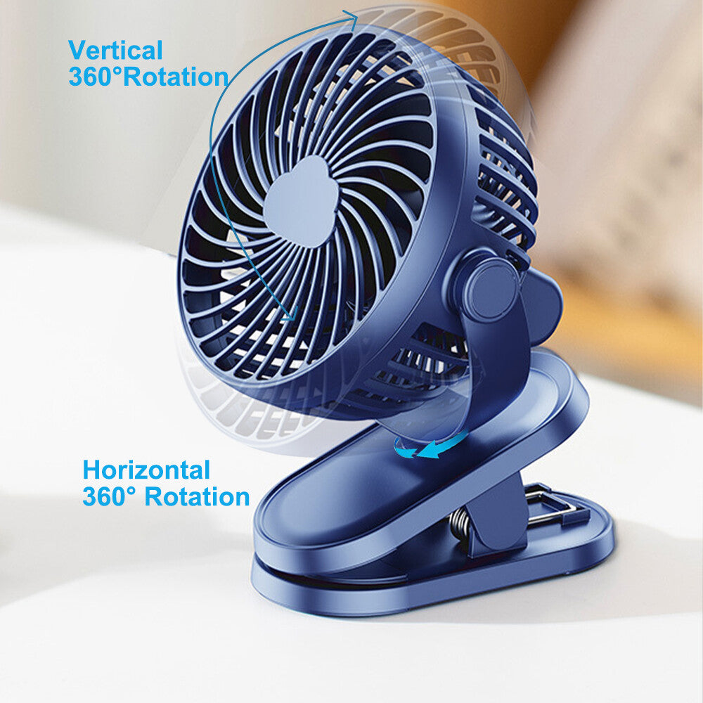 Neckband Fan Bladeless Lazy Neck Hanging Cooler USB Rechargeable Portable Fan UK